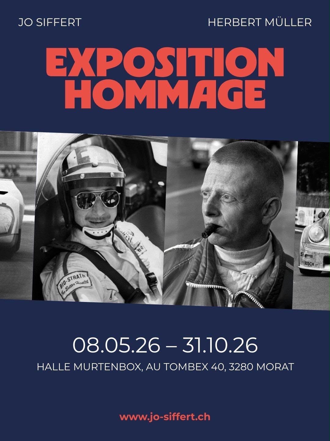 Gedenkausstellung Jo Siffert - Herbert Müller