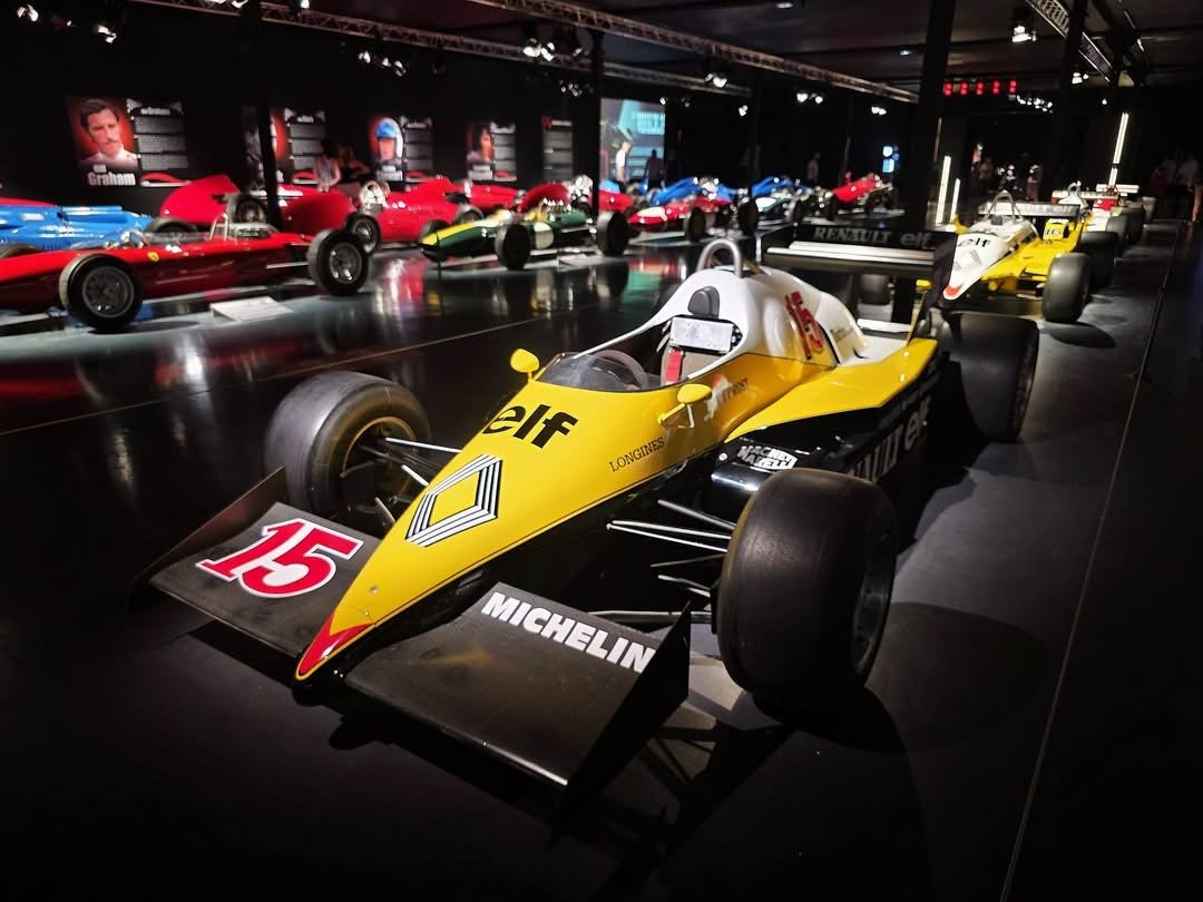 Sonderausstellung Formel 1 im Musée Nationall de l‘Automobile  Mulhouse: Zeitreise in der Königsklasse